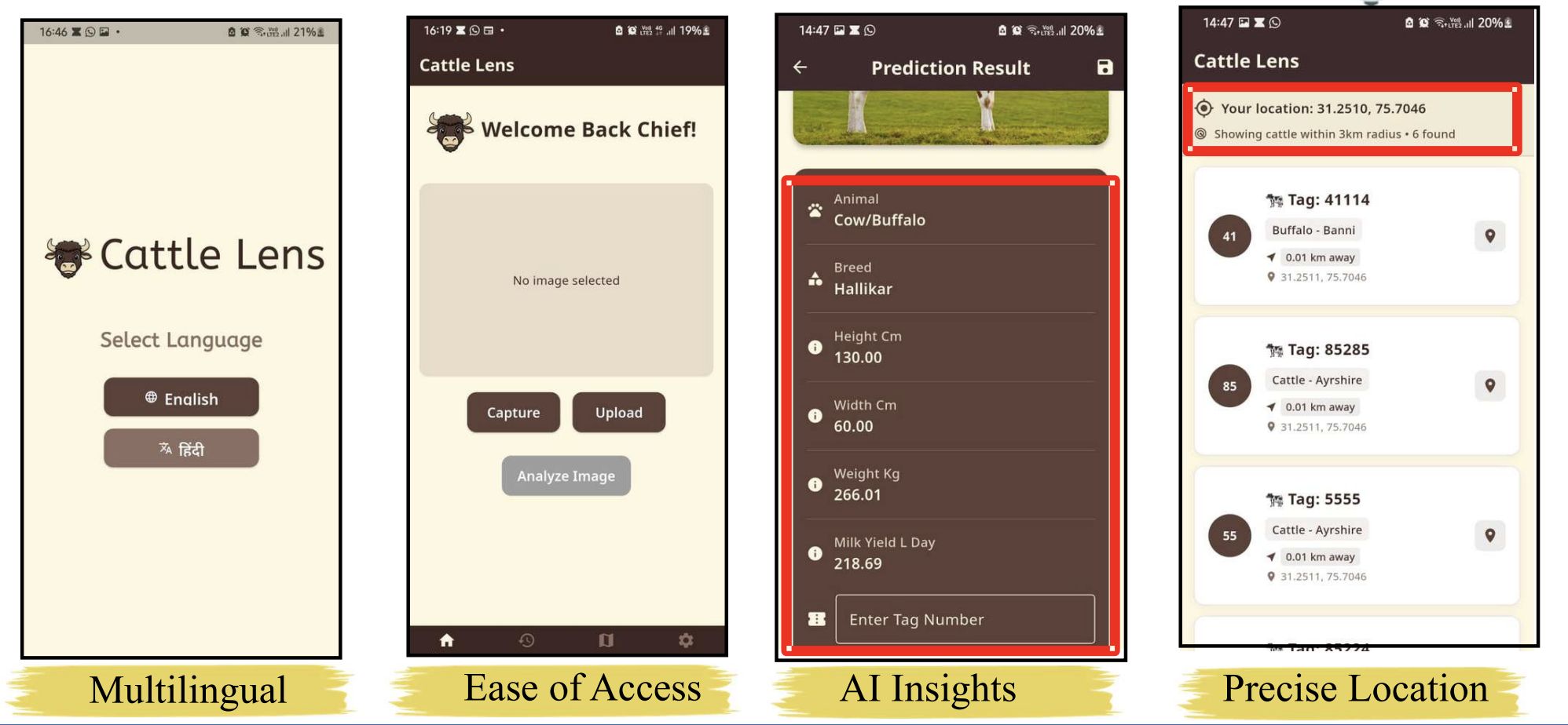 Cattle Lens — original website or product interface